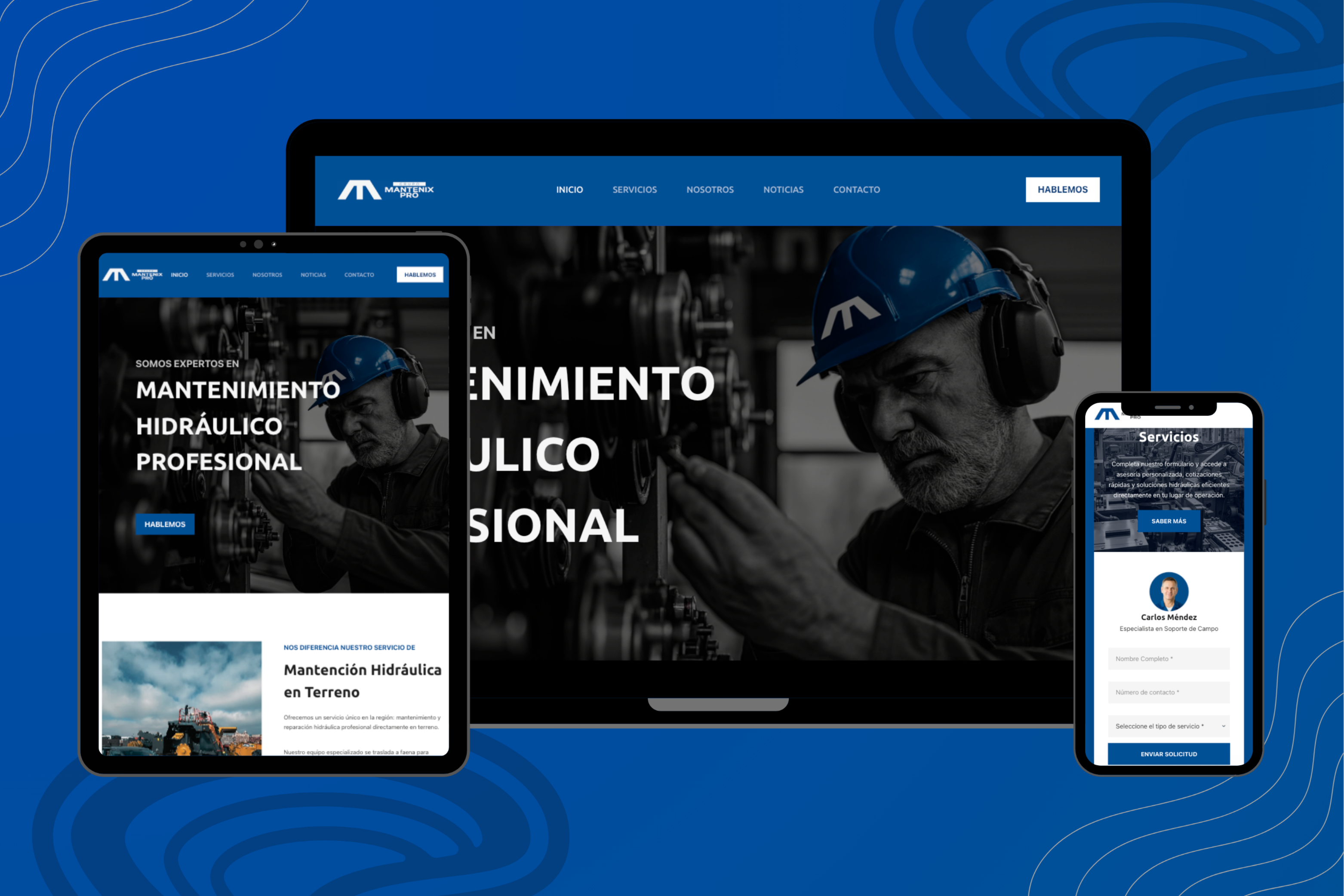 Landing Page Mantenix Pro
